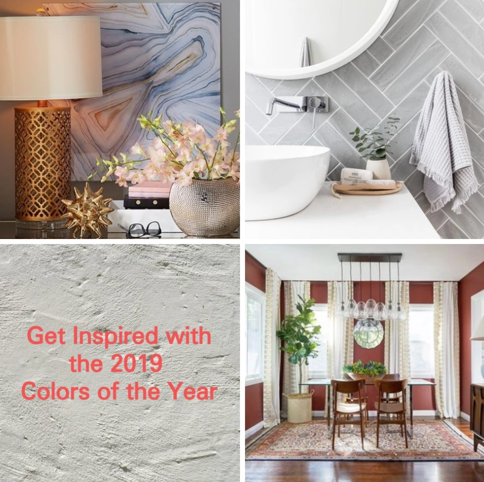 Get Inspired with the 2019 Colors of the Year – Coastal Decor and ...