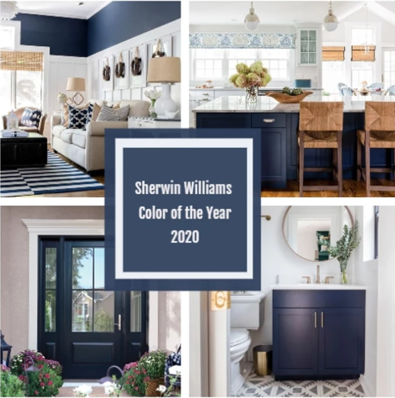 Sherwin Williams 2020 Color of the Year – Coastal Decor and Interior Design