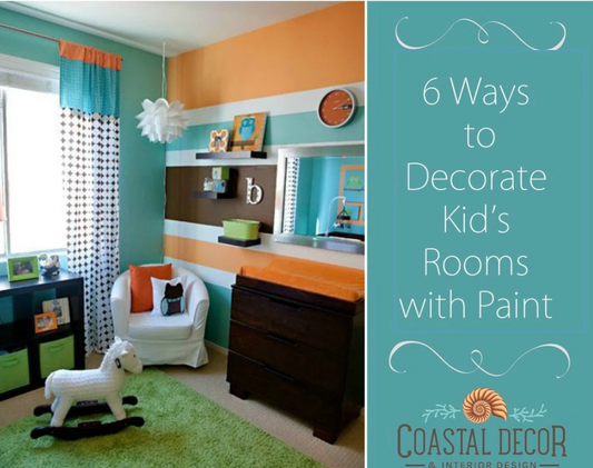6 Ways to Decorate Kid’s Bedroom with Paint