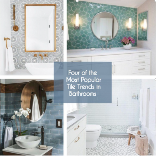 Tile Trends in Bathrooms
