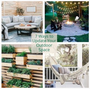 7 Ways to Update Your Outdoor Space