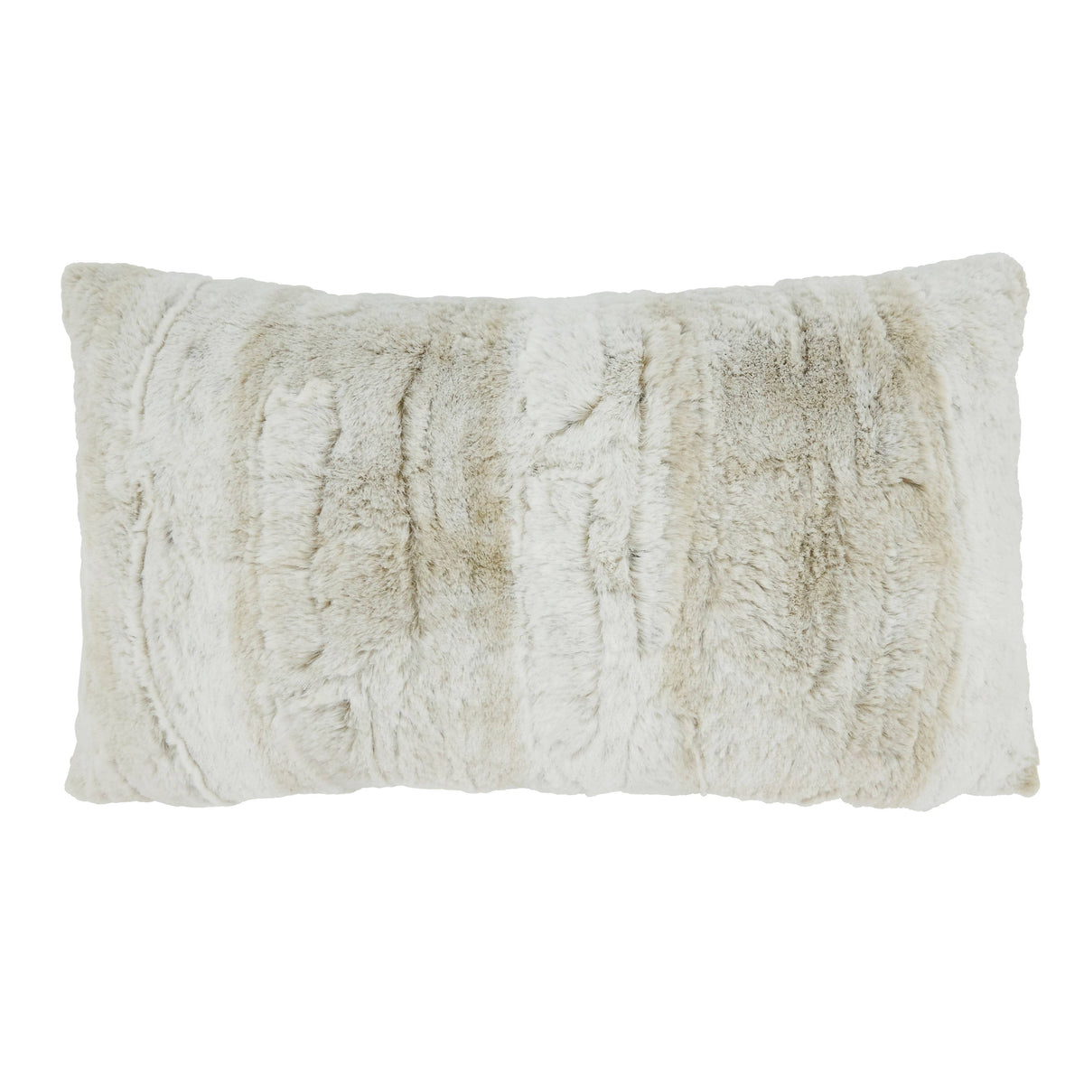 Faux Fur Pillow: Natural
