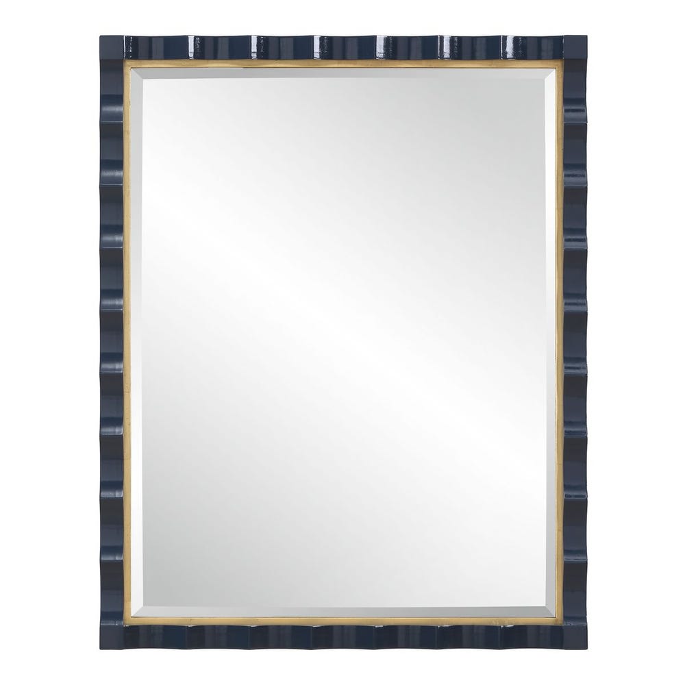 Navy Coast Mirror