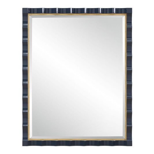 Navy Coast Mirror