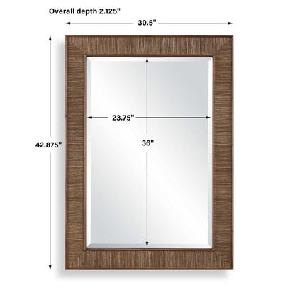 Walnut Mirror
