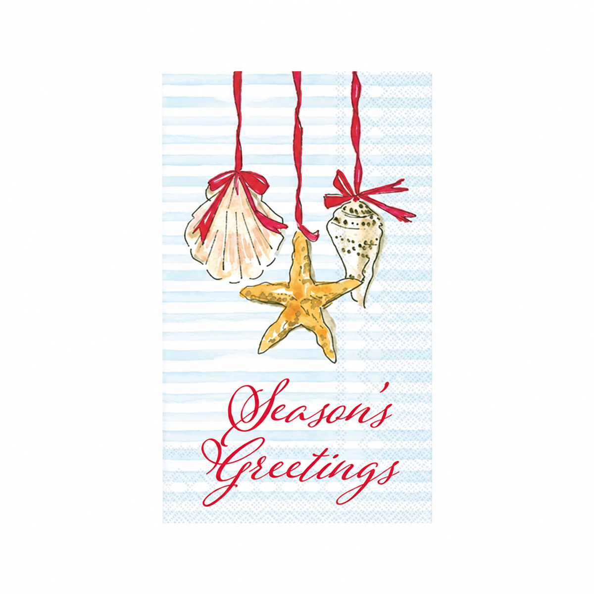 'Seasons Greetings' Guest Towels