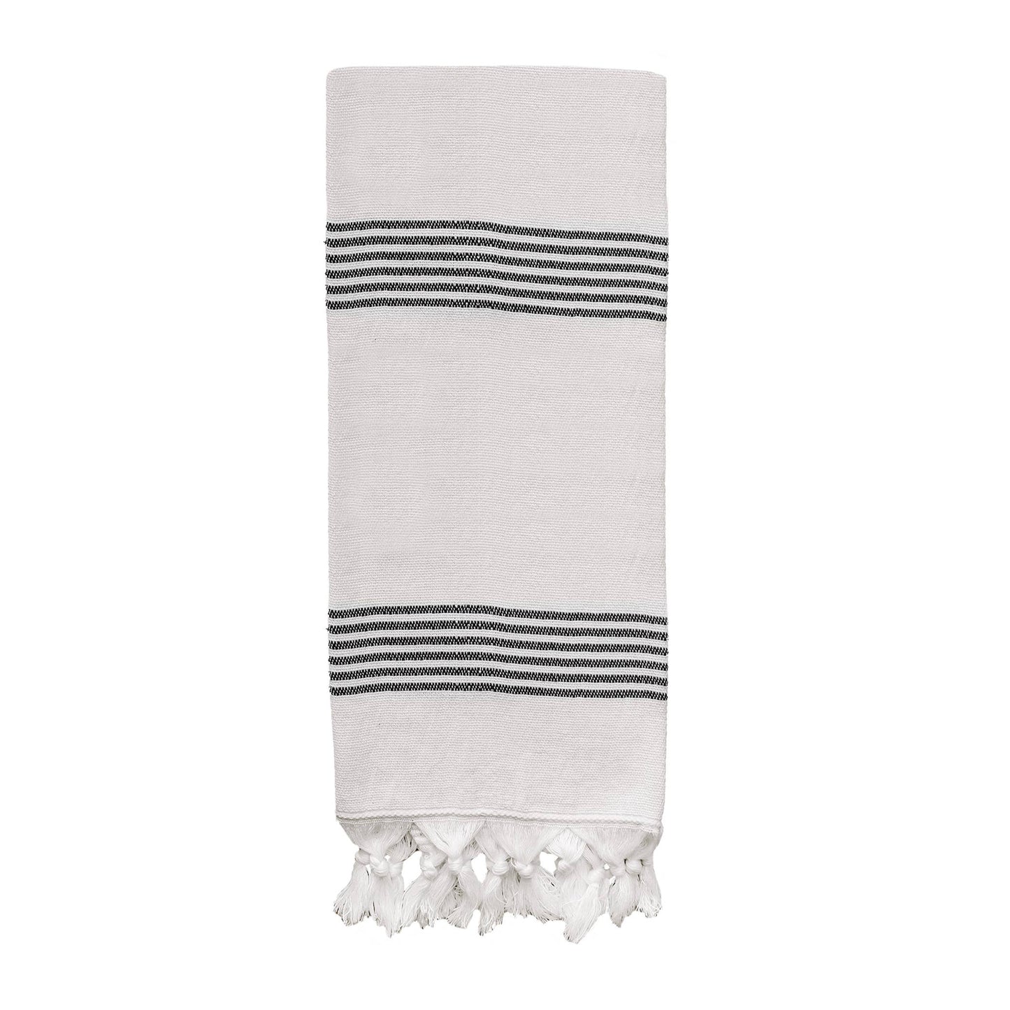 Multi Stripe Turkish Cotton Hand Towel