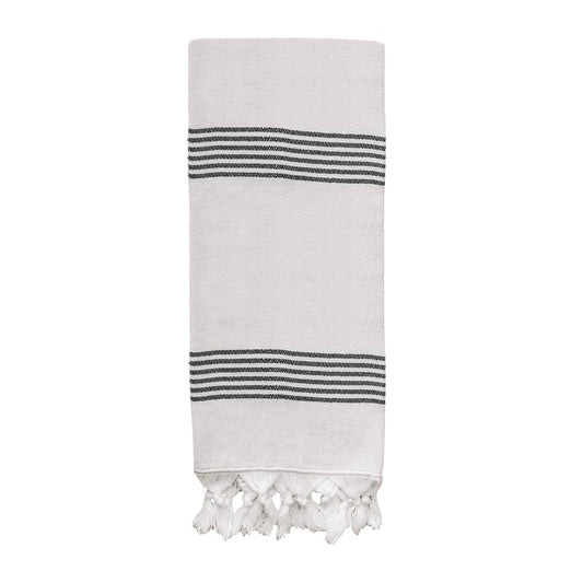 Multi Stripe Turkish Cotton Hand Towel