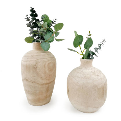 Paulownia Wood Vases