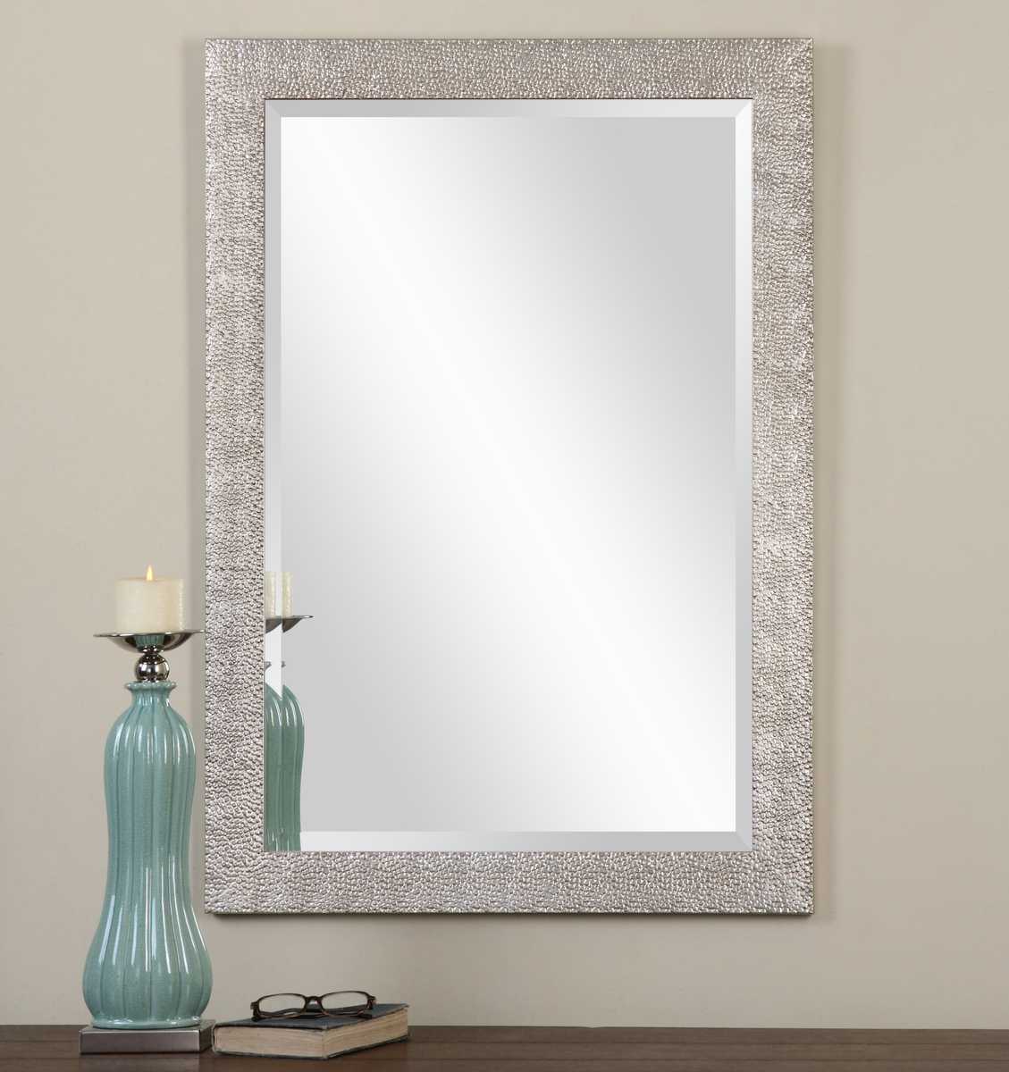 Silver Antiqued Mirror