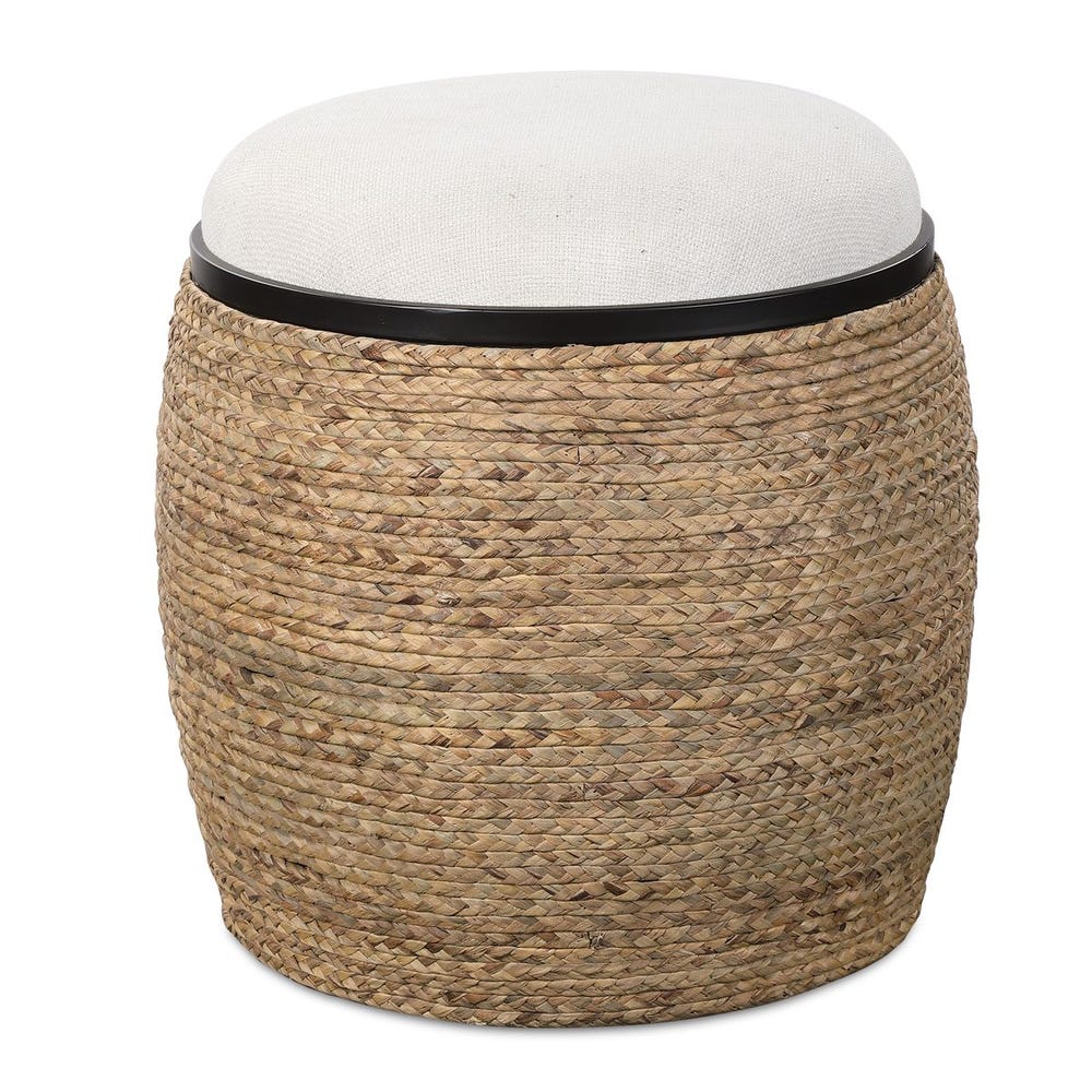 Addie Round Ottoman