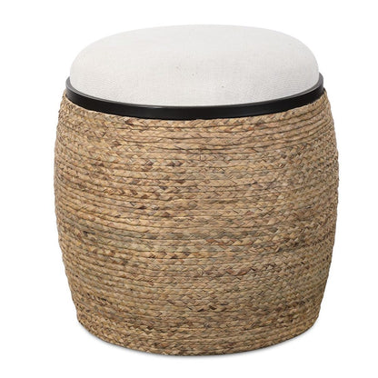 Addie Round Ottoman