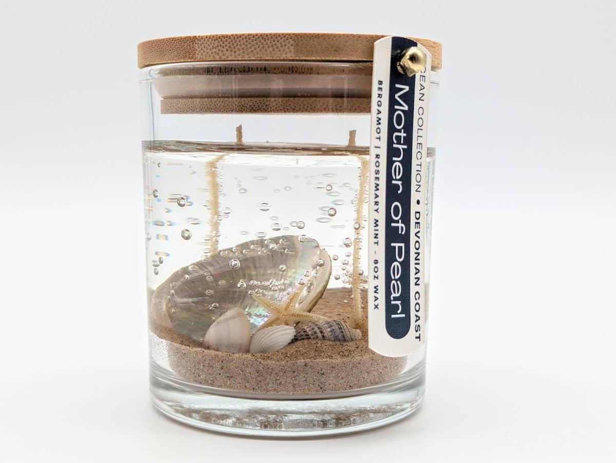 Mother of Pearl Gel Candle