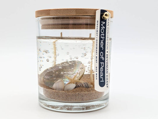 Mother of Pearl Gel Candle