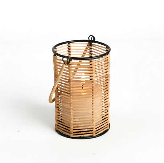 Bamboo & Iron Lantern