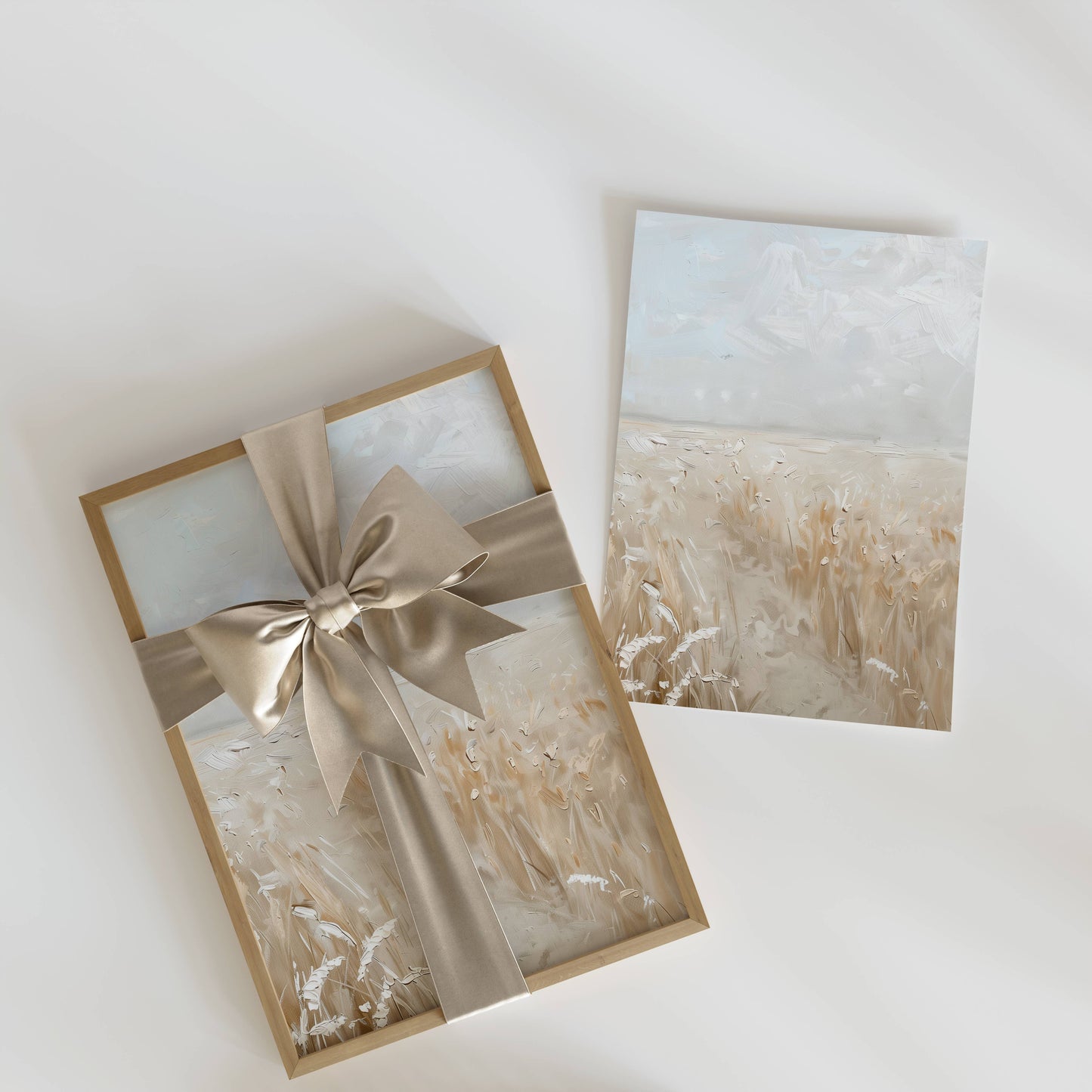 Pampas Field Art Print w/ Frame