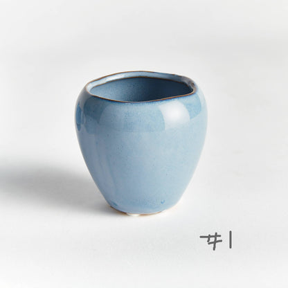 Dezie Mini Pots, Blue