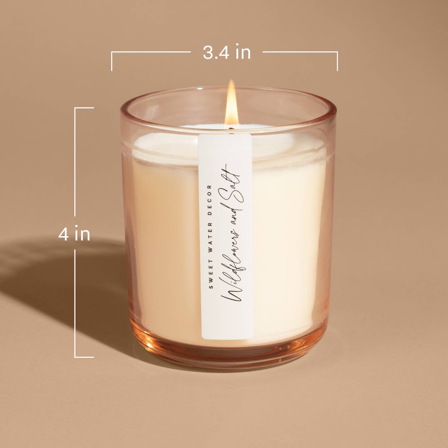 All Over Hearts Candle