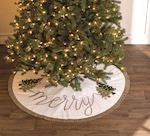 Velvet Merry Tree Skirt