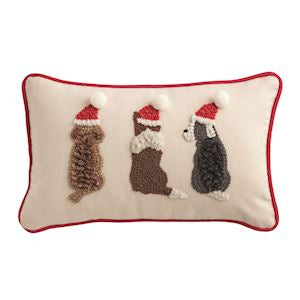 Dogs Christmas Pillow