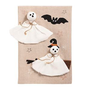 Ghost Appliqué Towel
