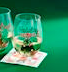 Holiday Tree Wine Glass