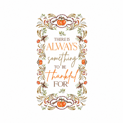 'Always Thankful' Guest Towels