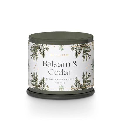 Balsam & Cedar Vanity Tin Candle