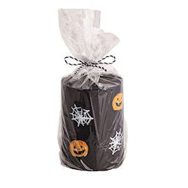 Black Halloween Candle