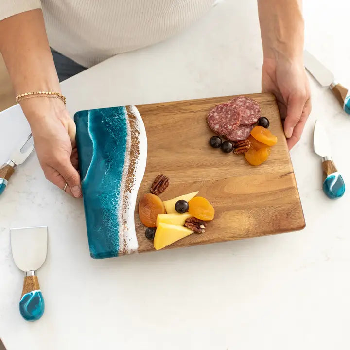 Resin & Wood Date Night  Board