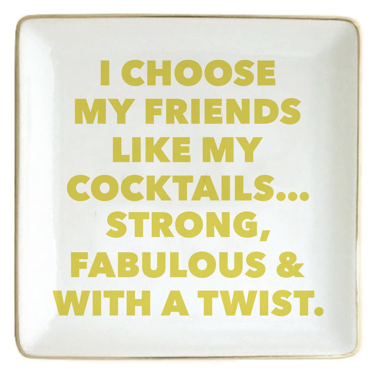 Trinket Tray | Friends Like Cocktails