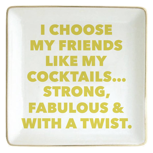 Trinket Tray | Friends Like Cocktails