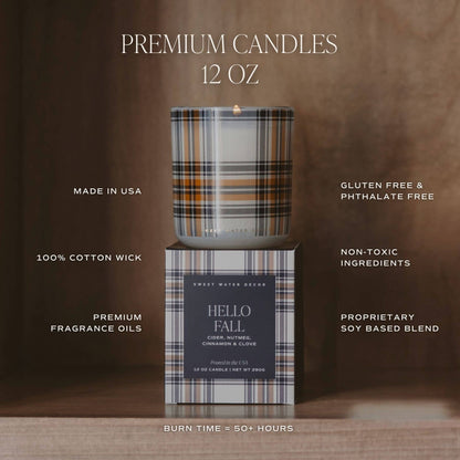Hello Fall Soy Candle