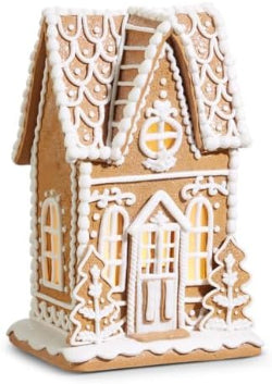 Lighted Gingerbread House