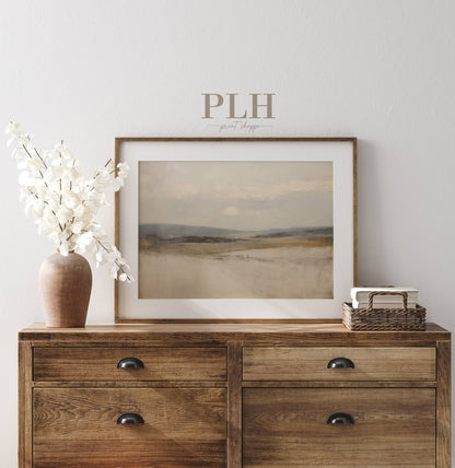 Beach Landscape Art Print