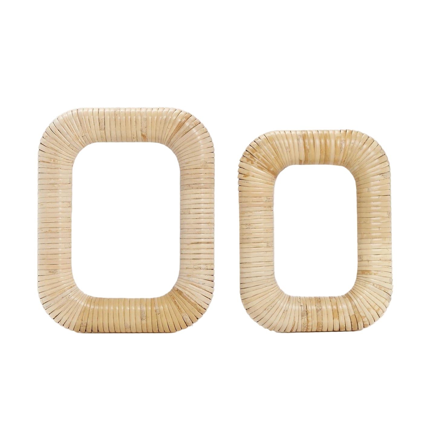 Photo Frame-Curved Rattan