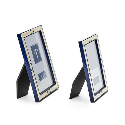 Navy and Cream Photo Frames