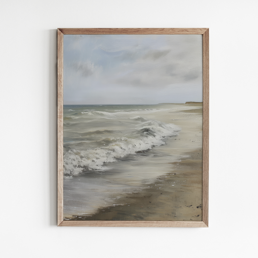 Seashore Art Print w/Frame