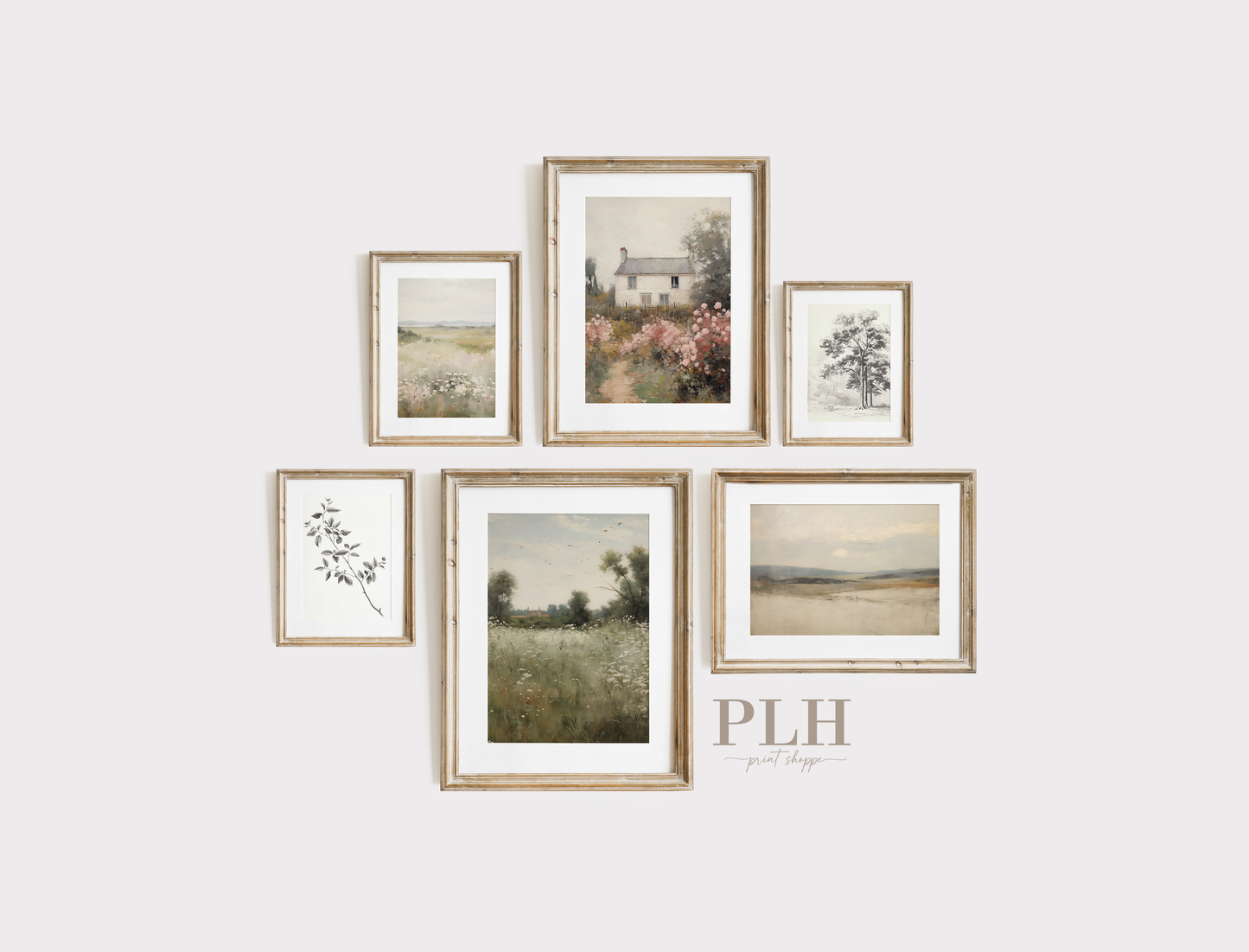 Beach Landscape Art Print
