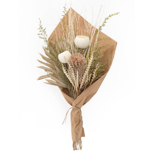 Dried Bouquet Banksia & Palm