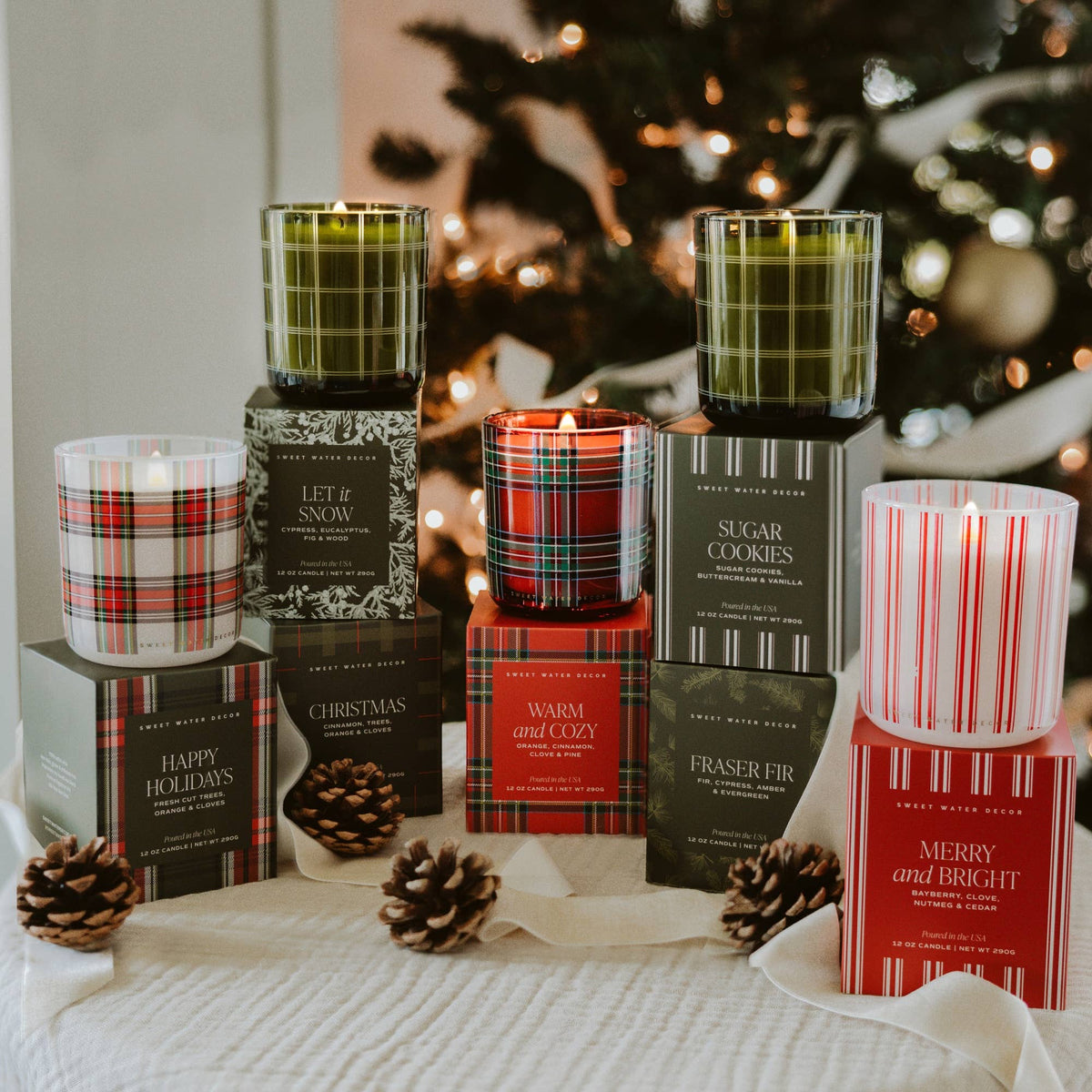 Happy Holidays Soy Candle