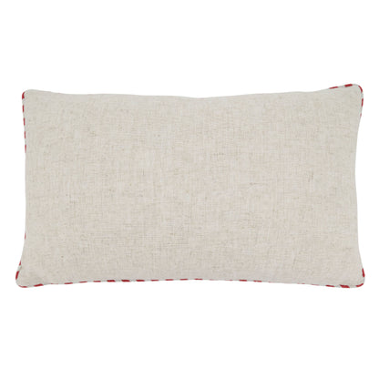 Pillow With Santa Truck & Trailer