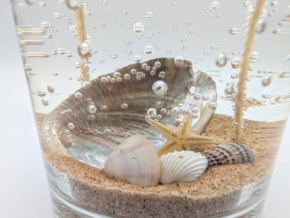 Mother of Pearl Gel Candle