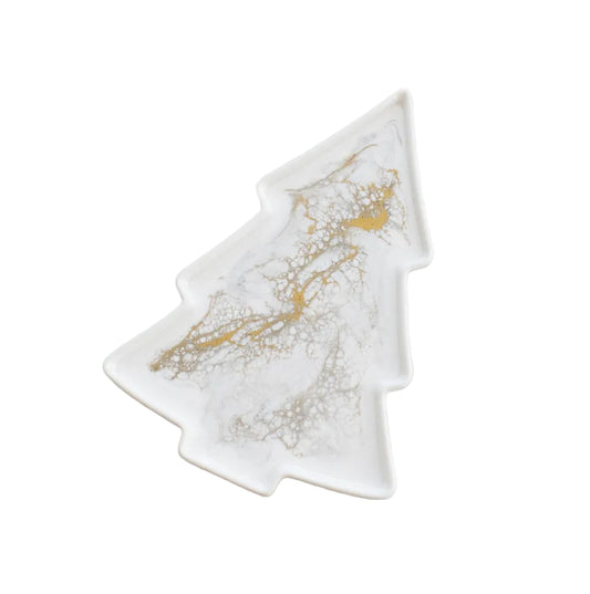 Christmas Tree Ceramic Dishes 2 styles