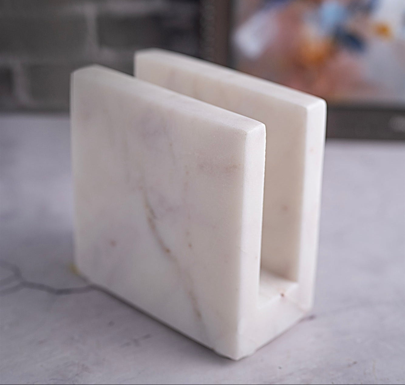 Marble Napkin/Card Holder