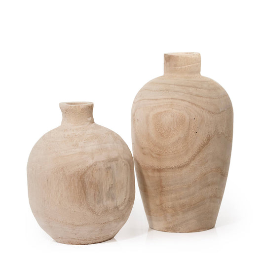 Paulownia Wood Vases