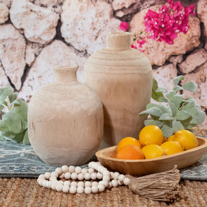 Paulownia Wood Vases