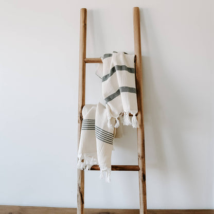 Multi Stripe Turkish Cotton Hand Towel
