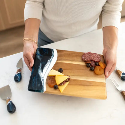 Resin & Wood Date Night  Board