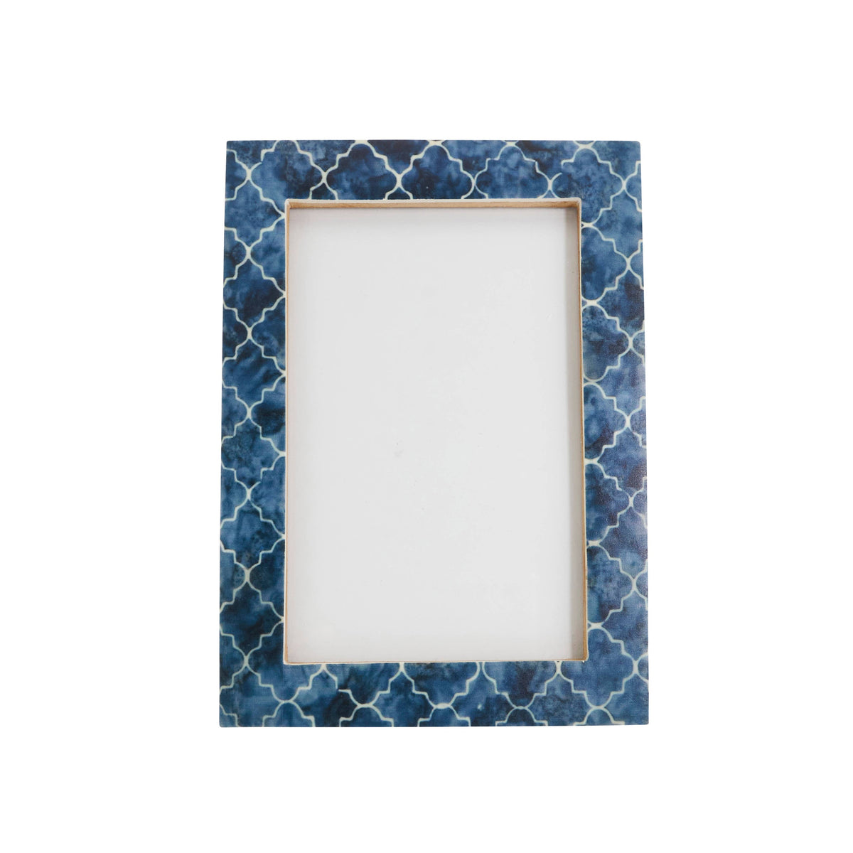 Blue Mosaic Photo Frame